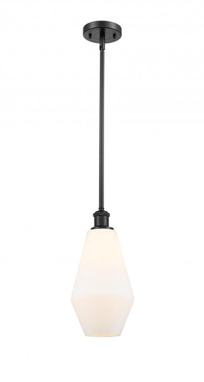 Cindyrella - 1 Light - 7 inch - Matte Black - Mini Pendant (3442|516-1S-BK-G651-7-LED)