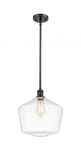 Cindyrella - 1 Light - 12 inch - Matte Black - Mini Pendant (3442|516-1S-BK-G652-12)