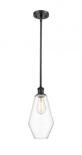 Cindyrella - 1 Light - 7 inch - Matte Black - Mini Pendant (3442|516-1S-BK-G652-7)