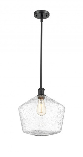 Cindyrella - 1 Light - 12 inch - Matte Black - Mini Pendant (3442|516-1S-BK-G654-12)