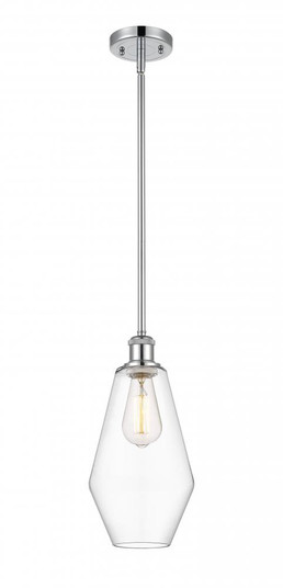 Cindyrella - 1 Light - 7 inch - Polished Chrome - Mini Pendant (3442|516-1S-PC-G652-7-LED)