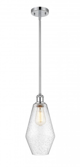Cindyrella - 1 Light - 7 inch - Polished Chrome - Mini Pendant (3442|516-1S-PC-G654-7-LED)