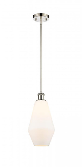 Cindyrella - 1 Light - 7 inch - Polished Nickel - Mini Pendant (3442|516-1S-PN-G651-7)