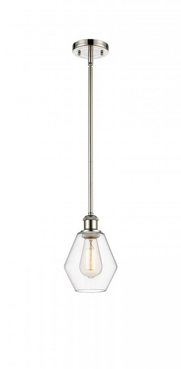Cindyrella - 1 Light - 6 inch - Polished Nickel - Mini Pendant (3442|516-1S-PN-G652-6)