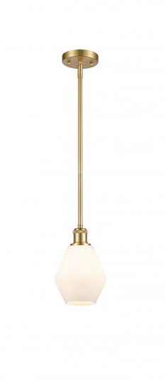 Cindyrella - 1 Light - 6 inch - Satin Gold - Mini Pendant (3442|516-1S-SG-G651-6-LED)