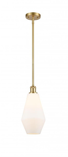 Cindyrella - 1 Light - 7 inch - Satin Gold - Mini Pendant (3442|516-1S-SG-G651-7)