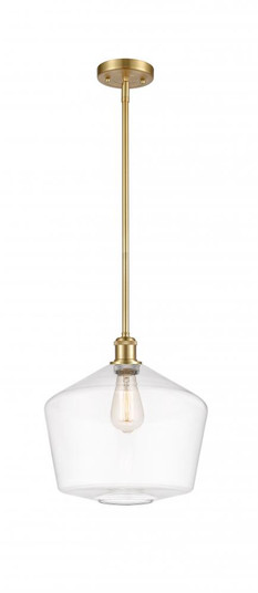 Cindyrella - 1 Light - 12 inch - Satin Gold - Mini Pendant (3442|516-1S-SG-G652-12-LED)