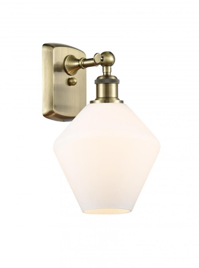 Cindyrella - 1 Light - 8 inch - Antique Brass - Sconce (3442|516-1W-AB-G651-8)