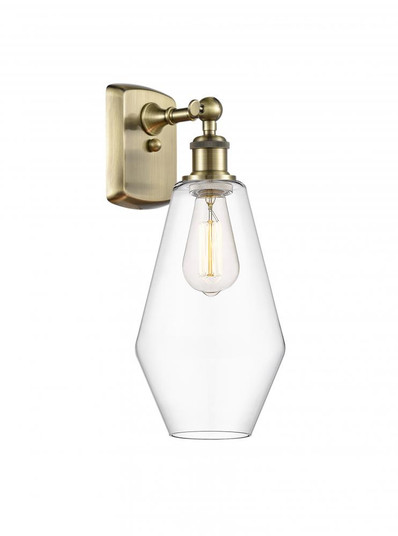 Cindyrella - 1 Light - 7 inch - Antique Brass - Sconce (3442|516-1W-AB-G652-7-LED)