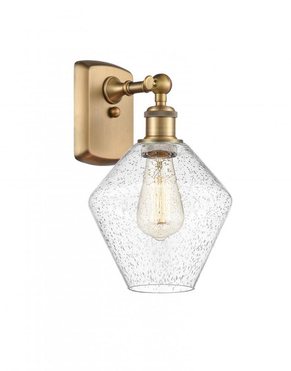 Cindyrella - 1 Light - 8 inch - Brushed Brass - Sconce (3442|516-1W-BB-G654-8-LED)
