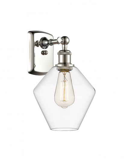 Cindyrella - 1 Light - 8 inch - Polished Nickel - Sconce (3442|516-1W-PN-G652-8)