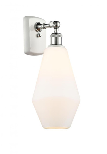 Cindyrella - 1 Light - 7 inch - White Polished Chrome - Sconce (3442|516-1W-WPC-G651-7-LED)