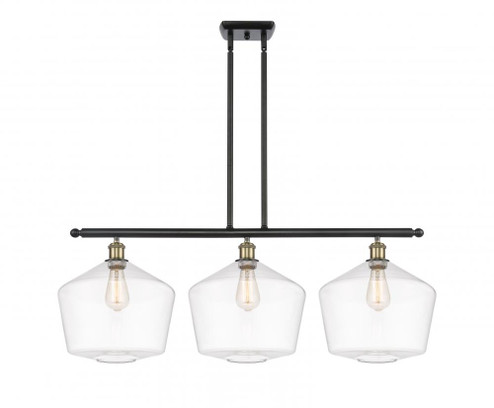 Cindyrella - 3 Light - 39 inch - Black Antique Brass - Stem hung - Island Light (3442|516-3I-BAB-G652-12)