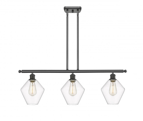 Cindyrella - 3 Light - 36 inch - Oil Rubbed Bronze - Stem hung - Island Light (3442|516-3I-OB-G652-8-LED)
