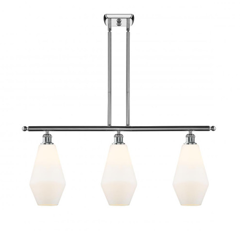 Cindyrella - 3 Light - 36 inch - Polished Chrome - Stem hung - Island Light (3442|516-3I-PC-G651-7-LED)