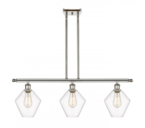 Cindyrella - 3 Light - 36 inch - Polished Nickel - Stem hung - Island Light (3442|516-3I-PN-G652-8)