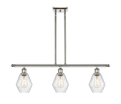 Cindyrella - 3 Light - 36 inch - Polished Nickel - Stem hung - Island Light (3442|516-3I-PN-G654-6)