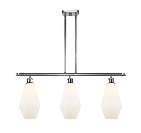 Cindyrella - 3 Light - 36 inch - Brushed Satin Nickel - Stem hung - Island Light (3442|516-3I-SN-G651-7)