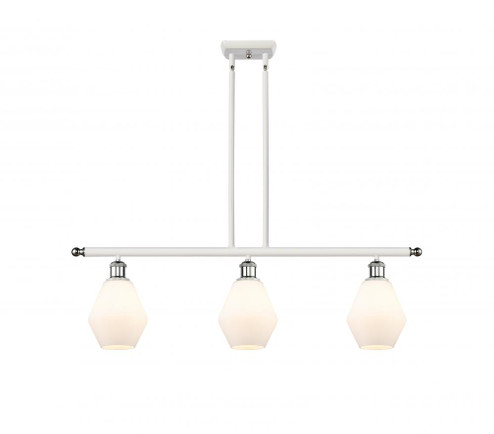 Cindyrella - 3 Light - 36 inch - White Polished Chrome - Stem hung - Island Light (3442|516-3I-WPC-G651-6)