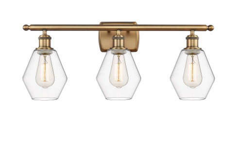 Cindyrella - 3 Light - 26 inch - Brushed Brass - Bath Vanity Light (3442|516-3W-BB-G652-6-LED)