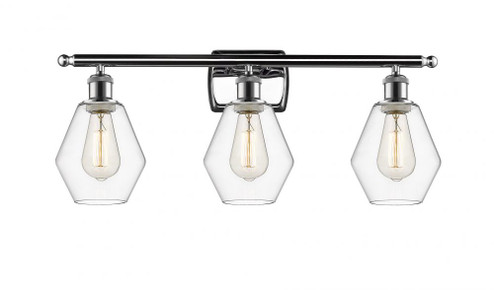 Cindyrella - 3 Light - 26 inch - Polished Chrome - Bath Vanity Light (3442|516-3W-PC-G652-6)