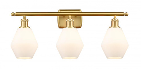 Cindyrella - 3 Light - 26 inch - Satin Gold - Bath Vanity Light (3442|516-3W-SG-G651-6)