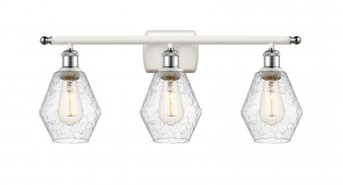 Cindyrella - 3 Light - 26 inch - White Polished Chrome - Bath Vanity Light (3442|516-3W-WPC-G654-6)