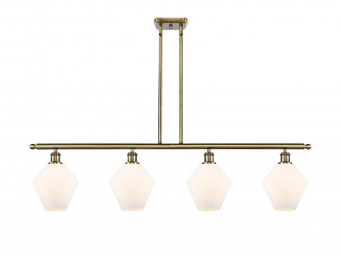 Cindyrella - 4 Light - 48 inch - Antique Brass - Stem hung - Island Light (3442|516-4I-AB-G651-8-LED)