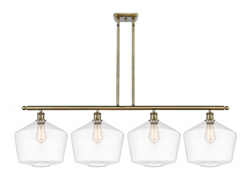 Cindyrella - 4 Light - 50 inch - Antique Brass - Cord hung - Island Light (3442|516-4I-AB-G652-12)