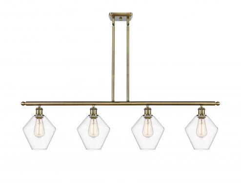 Cindyrella - 4 Light - 48 inch - Antique Brass - Stem hung - Island Light (3442|516-4I-AB-G652-8-LED)