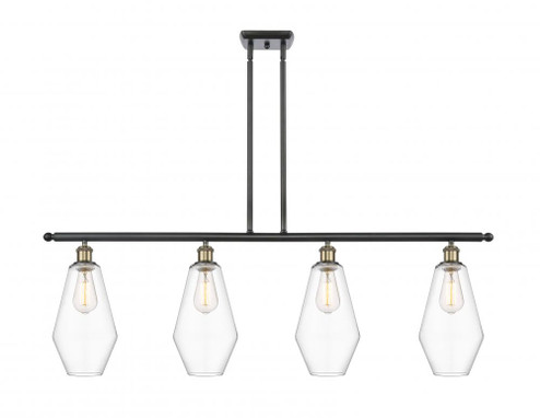 Cindyrella - 4 Light - 48 inch - Black Antique Brass - Stem hung - Island Light (3442|516-4I-BAB-G652-7)
