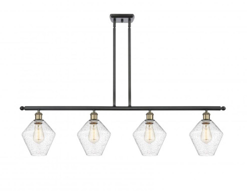 Cindyrella - 4 Light - 48 inch - Black Antique Brass - Stem hung - Island Light (3442|516-4I-BAB-G654-8-LED)