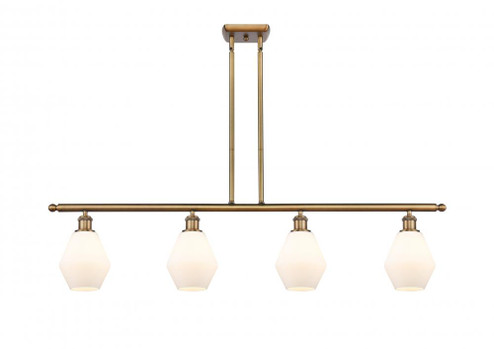 Cindyrella - 4 Light - 48 inch - Brushed Brass - Stem hung - Island Light (3442|516-4I-BB-G651-6)