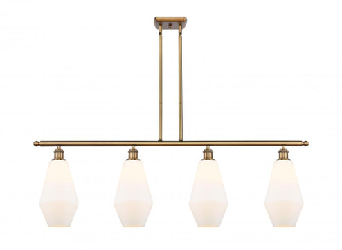 Cindyrella - 4 Light - 48 inch - Brushed Brass - Stem hung - Island Light (3442|516-4I-BB-G651-7)