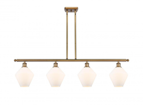 Cindyrella - 4 Light - 48 inch - Brushed Brass - Cord hung - Island Light (3442|516-4I-BB-G651-8-LED)