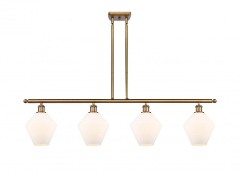 Cindyrella - 4 Light - 48 inch - Brushed Brass - Stem hung - Island Light (3442|516-4I-BB-G651-8-LED)