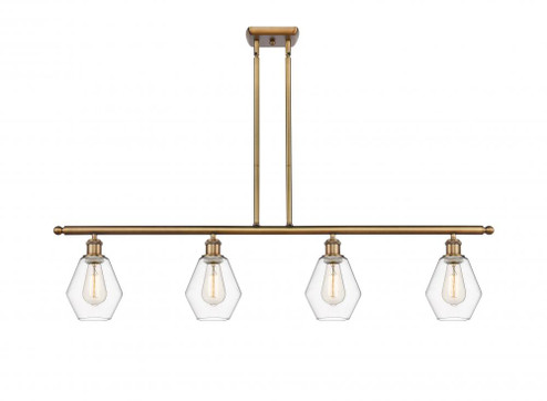 Cindyrella - 4 Light - 48 inch - Brushed Brass - Stem hung - Island Light (3442|516-4I-BB-G652-6)