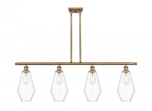 Cindyrella - 4 Light - 48 inch - Brushed Brass - Stem hung - Island Light (3442|516-4I-BB-G652-7)