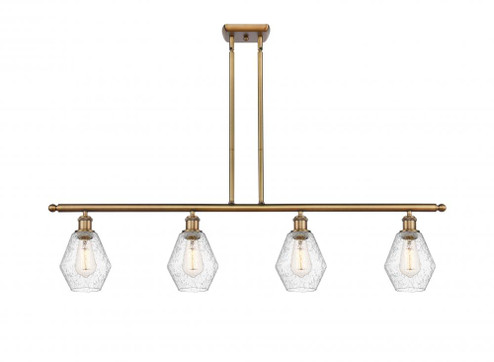 Cindyrella - 4 Light - 48 inch - Brushed Brass - Stem hung - Island Light (3442|516-4I-BB-G654-6-LED)