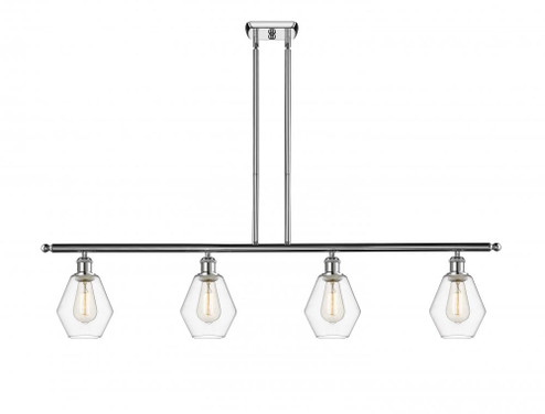 Cindyrella - 4 Light - 48 inch - Polished Chrome - Stem hung - Island Light (3442|516-4I-PC-G652-6-LED)