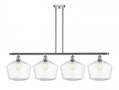 Cindyrella - 4 Light - 50 inch - Polished Chrome - Stem hung - Island Light (3442|516-4I-PC-G654-12-LED)