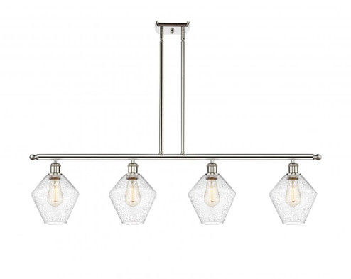 Cindyrella - 4 Light - 48 inch - Polished Nickel - Stem hung - Island Light (3442|516-4I-PN-G654-8-LED)