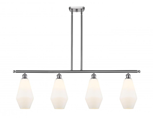 Cindyrella - 4 Light - 48 inch - Brushed Satin Nickel - Stem hung - Island Light (3442|516-4I-SN-G651-7-LED)