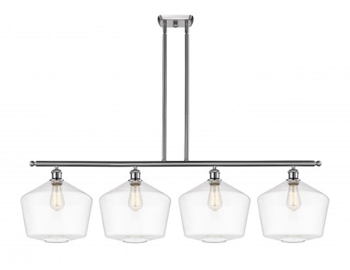 Cindyrella - 4 Light - 50 inch - Brushed Satin Nickel - Stem hung - Island Light (3442|516-4I-SN-G652-12-LED)