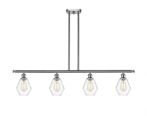 Cindyrella - 4 Light - 48 inch - Brushed Satin Nickel - Stem hung - Island Light (3442|516-4I-SN-G652-6)