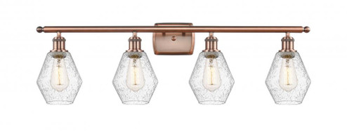 Cindyrella - 4 Light - 36 inch - Antique Copper - Bath Vanity Light (3442|516-4W-AC-G654-6)