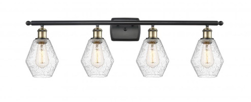 Cindyrella - 4 Light - 36 inch - Black Antique Brass - Bath Vanity Light (3442|516-4W-BAB-G654-6)