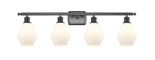 Cindyrella - 4 Light - 36 inch - Oil Rubbed Bronze - Bath Vanity Light (3442|516-4W-OB-G651-6-LED)
