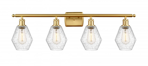 Cindyrella - 4 Light - 36 inch - Satin Gold - Bath Vanity Light (3442|516-4W-SG-G654-6-LED)