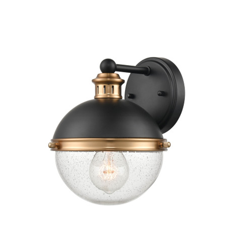 Ellmira 1-Light Wall Sconce Matte Black/ Aged Brass (670|4251-MB/AB)
